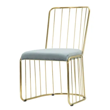 Krzesło CAGE Celeste 47 56 82 cm Zestaw 2 szt. (Wysokość siedziska 45 cm)